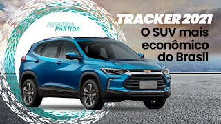 Chevrolet Tracker 12 Turbo Premier tem 132 cv e é um dos SUVs mais econômicos [upl. by Sira84]