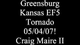 Greensburg Tornado [upl. by Einahpit487]