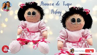 🔴Cómo Hacer una MUÑECA DE TRAPO Paso a Paso👧 Mikay Con Arte en Tus Manos [upl. by Ilysa]