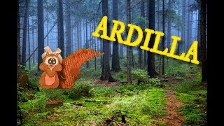 CANCION DE LA ARDILLA INFANTIL LOS TITIS MOTIVACION INFANTIL [upl. by Aerdnat145]