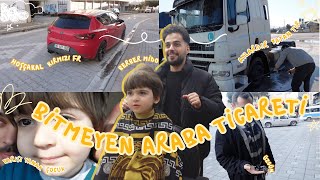 ABİMİN ARABASINI SATTIK 🚗💶  tır yıkama🚛 tıraş macerası 💇 kayıp küpe [upl. by Chisholm553]