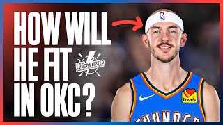 Analyzing the Thunder’s Trade Josh Giddey for Alex Caruso  NBA Draft Predictions [upl. by Ellora]