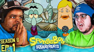 SpongeBob Season 6 Episode 1 GROUP REACTION [upl. by Nnylkcaj]