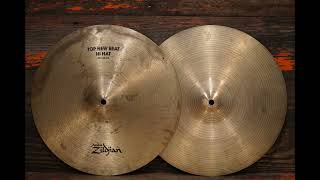 Zildjian 14quot Avedis 1970s New Beat HiHat Cymbals  10181422g [upl. by Crespi]