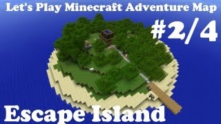 24 Lets Play Minecraft Adventure Map  Escape Island  TheXardas94 DEHD [upl. by Fredric368]