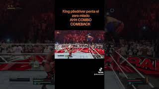 Penta el zero miedo comeback AHH COMBO by king of piledrivers [upl. by Magda]