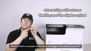 How to solve the problem of Toner Empty on Toshiba 2323 2523A series copiers [upl. by Pul608]