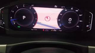 How to retrieve navigation map on Volkswagen Digital Cockpit [upl. by Haliled911]