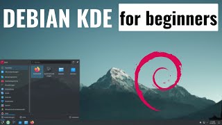 How To Install Debian KDE  Beginners Guide [upl. by Aivatnuahs]