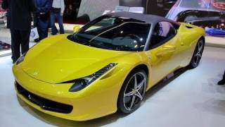 Ferrari 458 italia  Giallo Tristato with black roof [upl. by Marsland462]