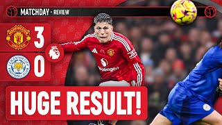 Ruud Remains UNDEFEATED Manchester United vs Leicester City LIVE Match Review  Premier League [upl. by Ym]