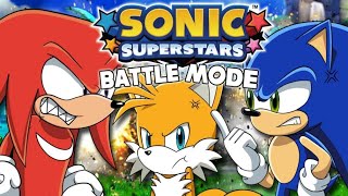 WHO WILL WIN Team Sonic Play Sonic Superstars Battle Mode [upl. by Steep495]