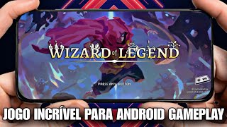 SAIU WIZARD OF LEGEND MOBILE JOGO DE PC ROGUELIKE PARA ANDROID GAMEPLAY [upl. by Reteid]