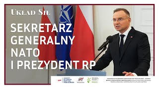 Konferencja prasowa Sekretarza Generalnego NATO i Prezydenta RP [upl. by Cilka]