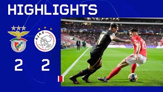 Remise in Lissabon♟🤝 Highlights Benfica  Ajax  UEFA Champions League [upl. by Akerue]