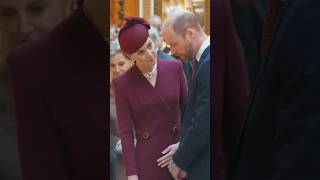 Her gaze towards him is so beautiful The Prince and Princess of Wales during Emir of Qatar visit [upl. by Okikuy]