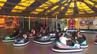 Autoscooter Wendler auf der Kirmes in Tiefenbroich 2015 [upl. by Adnuhs]