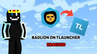 How to Download BADLION CLIENT on TLAUNCHER  Cracked BADLION [upl. by Ahsinat734]