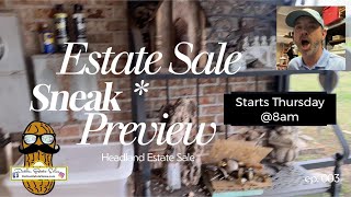 Big Headland Estate Sale Starts Thursday at 8am  Link in Description [upl. by Ahseyk]