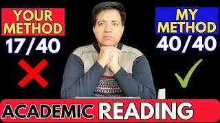 Academic IELTS Reading 4040 Correct Answers By Asad Yaqub [upl. by Milda]