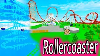 Riding Crazy Rollercoasters amp Carnival Rides  Lets Play Roblox Online Game [upl. by Lada]