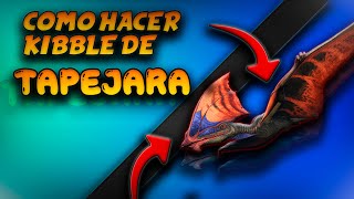 COMO HACER KIBBLE DE TAPEJARA  ARK MOBILE  TUTORIAL 👌 [upl. by Ilrebmik]