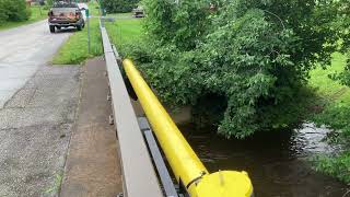 BridgeMount Dry Fire Hydrant Installation  Champlain NY  July 2024  Part 2 [upl. by Burgener]