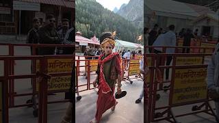 Aghori sadhwi ne gangotri mandir me pooja path ki shiv shorts trending nathji katha [upl. by Atled]