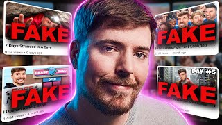 Times MrBeast Faked His NEWEST Videos [upl. by Secnarfyram321]