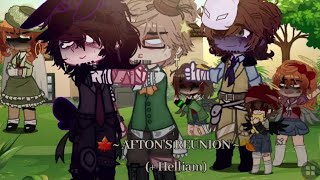 Aftons Reunion  HelliamMy AUFnaf Cringe 📸 [upl. by Are]