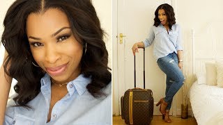 GET READY WITH ME  Airport Edition  GRWM [upl. by Vladamar]