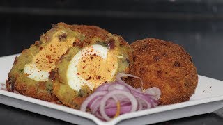 Dimer Devil  Deviled egg  Famous Bengali Street Food  Dimer Chop [upl. by Arayc656]