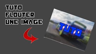 TUTOCOMMENT FLOUTER UNE IMAGE PHOTOSHOP CS6 [upl. by Silyhp]