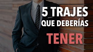 5 TRAJES que todo hombre DEBE tener [upl. by Siduhey849]