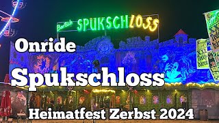 Spukschloss  Bartsch  Onride  Heimat und Schützenfest Zerbst 2024 [upl. by Solracnauj]