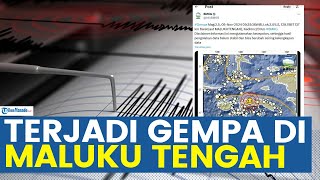 MALUKU DIGUNCANG GEMPA SELASA 4 NOVEMBER 2024 INFO BMKG BERPUSAT DI BAGIAN UTARA [upl. by Ayhdnas]