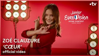 🏆 GAGNANTE Zoé Clauzure  Cœur  🇫🇷 France  vidéo officielle 4K  Eurovision Junior 2023 [upl. by Edvard]