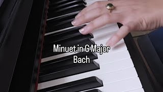 Minuet in G Major  Bach [upl. by Aical320]