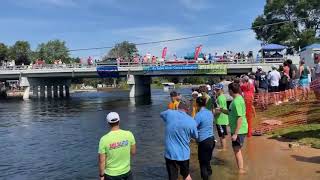 🎬 Primary Finish Line LIVEstream 1 of 2  2024 Consumers Energy AuSable River Canoe Marathon [upl. by Merril]