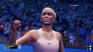 SABALENKA vs KEYS LIVE  BEIJING 2024 sabalenka wta [upl. by Katuscha]