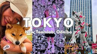 🎏 Tokyo Vlog Amazing New Teamlab Borderless and getting lost What I Eat at Azabudai Hills amp Odaiba [upl. by Atined]