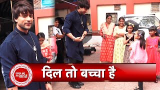 Shalin Bhanot Celebrating Good Friday With Trishul NGO Kids On The Set Of Bekaaboo  SBB [upl. by Marji]