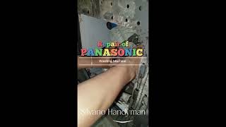 Repair of PANASONIC Washing Machine E4 WashingMachineRepairServiceHomeServiceRepair Panasonic [upl. by Nanis]