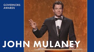 John Mulaneys Governors Awards Monologue  14th Governors Awards 2024 [upl. by Loralie]