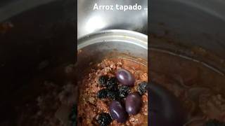 Arroz tapado platillo peruano comidaperuana resetas cosinandocosasdiferentes fypシ゚viral [upl. by Reld]