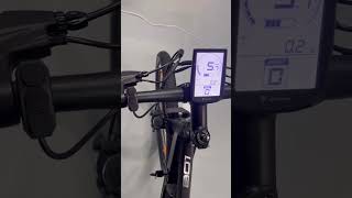 How to use the display of Yose Power Summer B01 ebike [upl. by Nesral]