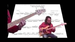 Tom Kennedy quotTransition Jamquot  Bass Cover by Urs Nüssli Part 12 [upl. by Ignaz]