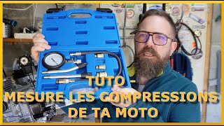 TUTO  Contrôle les compressions de ta moto [upl. by Av]