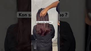 Kon sa color hai  color ka shade btao  loreal 562 saddamhairstudio trending shorts youtube [upl. by Ryun974]