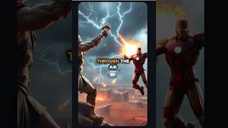 Thor Vs IRONMAN Fight shorts avengers thor ironman [upl. by Gowrie208]